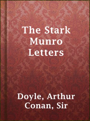 cover image of The Stark Munro Letters